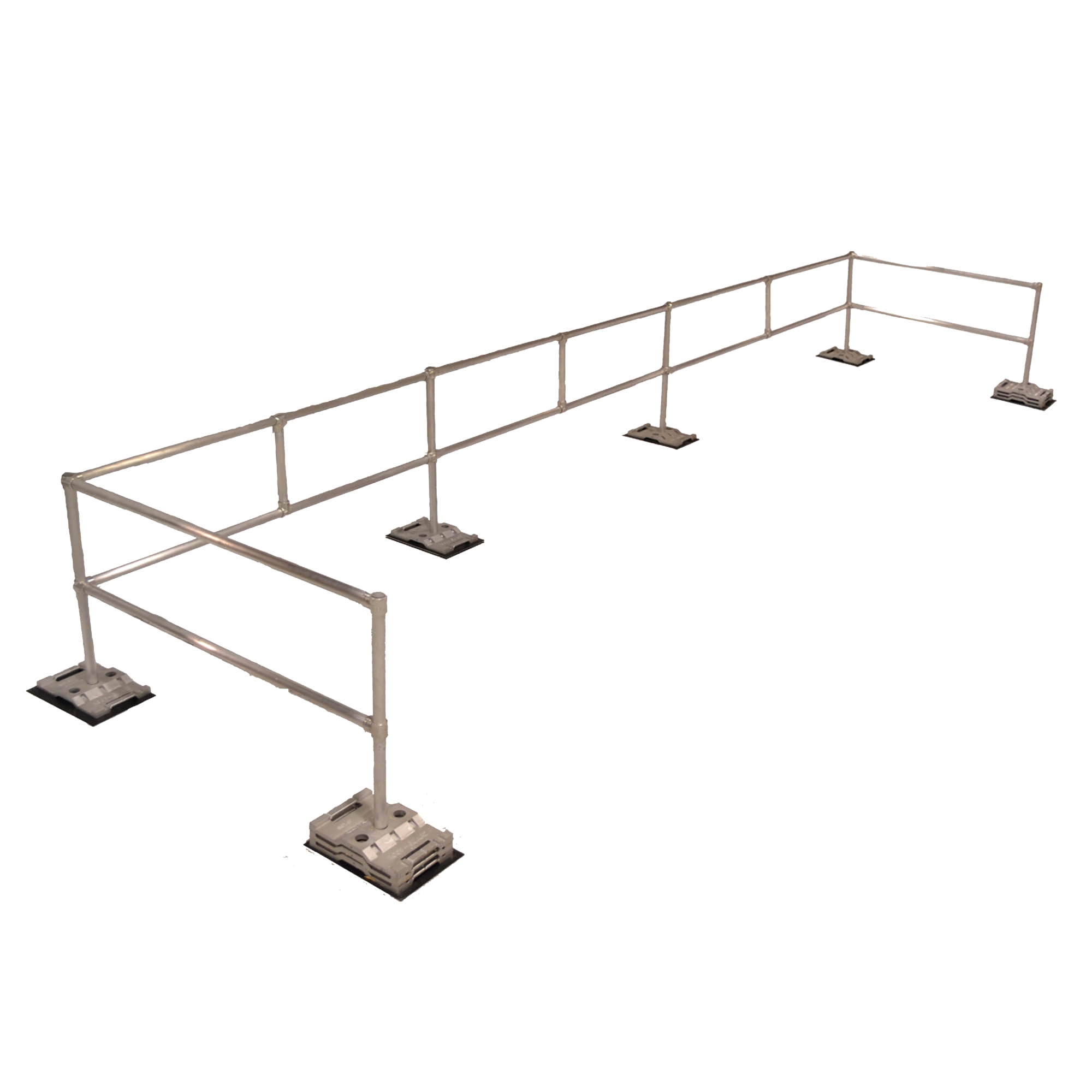 Rooftop guardrail standard 27 foot kit | RoofGuard