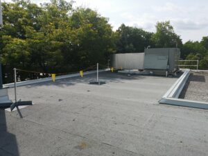 Roofguard warning lines