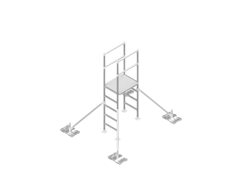 roofstep 5 by 4 crossover platform rendering