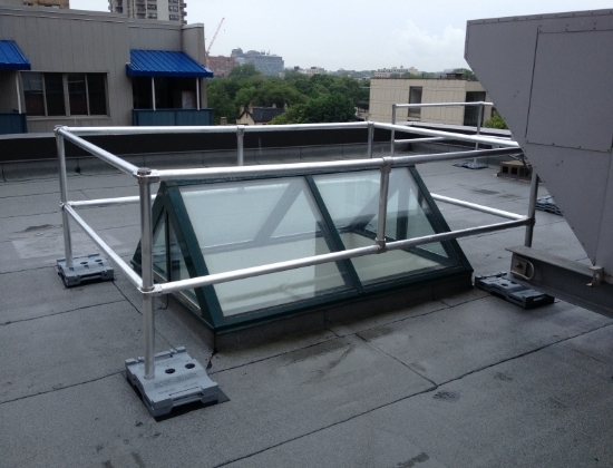 Roofguard Skylight Guardrail