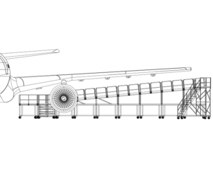 Custom wing stand platform