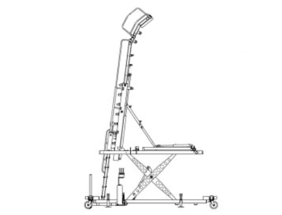 Engine Access Stand drawing