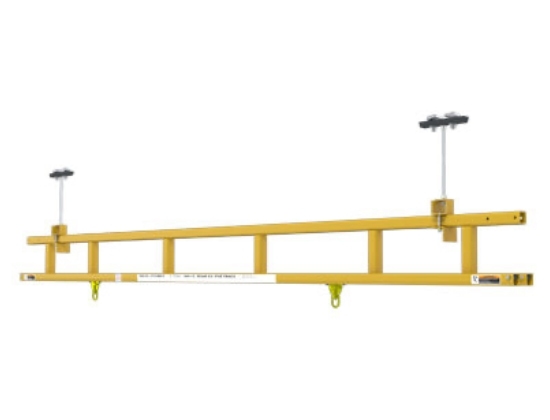 Ceiling mounted monorail rigid rail system | fall protection