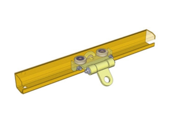 Rigid Rail restraint rendering