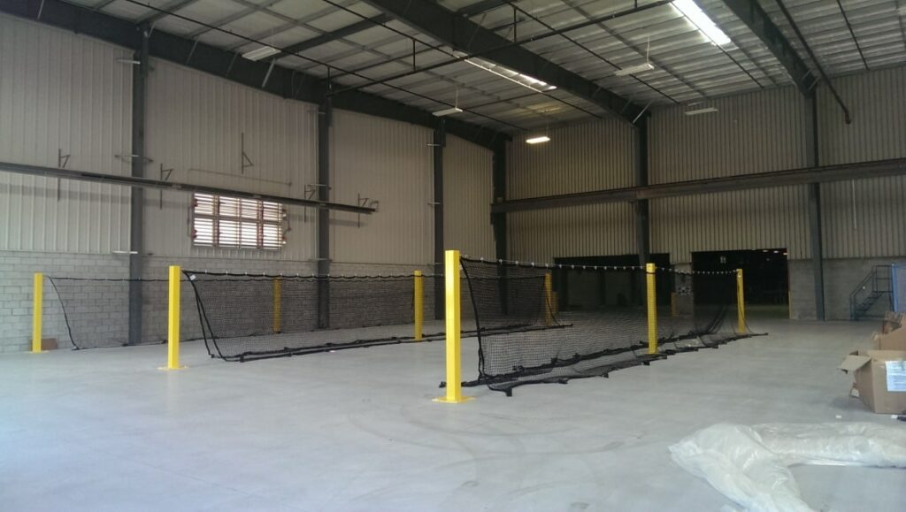 Four Truck Netting Fall Protection Installations
