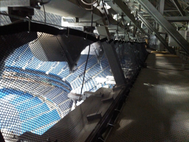 Stadium Safety Netting System - masthead