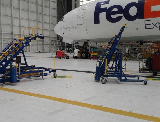 Engine Access Stand and Landing Gear Access Stand for Fedex