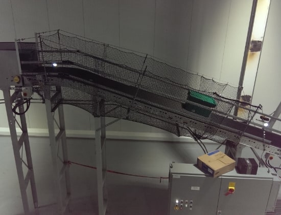 Conveyor netting system | safety netting