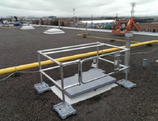 HatchGuard Guardrail kit with self closing gate in Mississauga