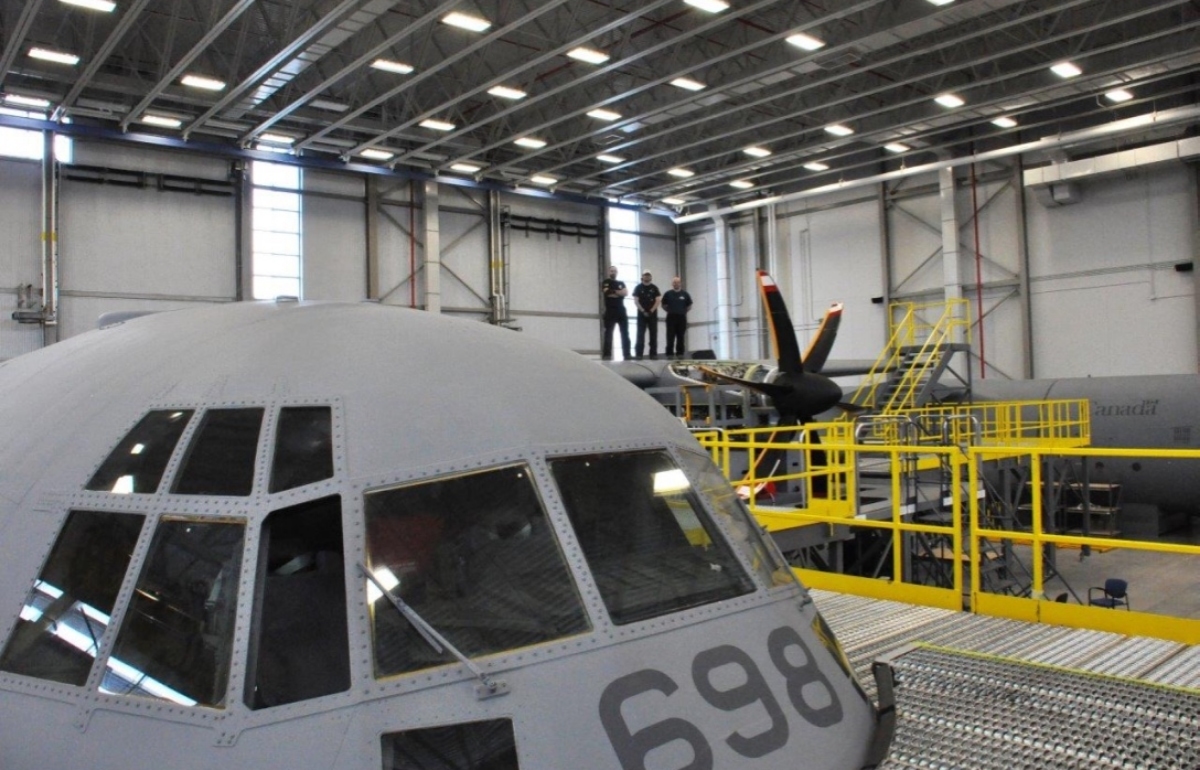 Custom aircraft platform on military aircraft