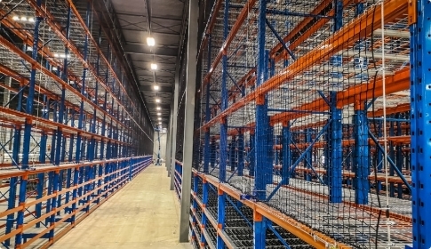 RackGuard pallet rack netting | safety netting