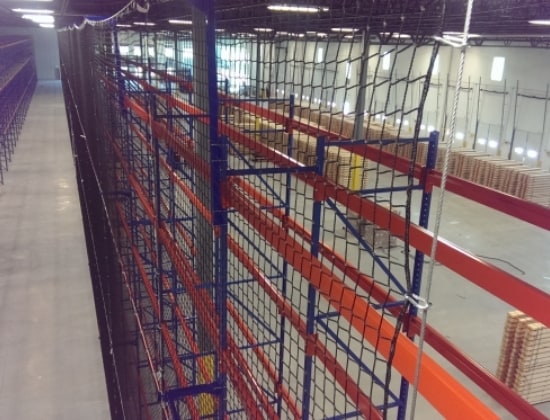 RackGuard Netting for pallet racks | Safety netting