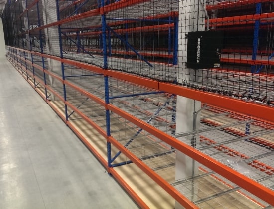 RackGuard Netting for pallet racks | Safety netting