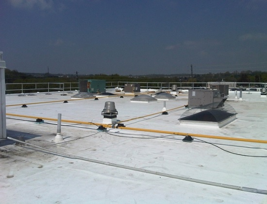 RoofGuard Classic Edge and Hazard Protection at Cargill in Guelph