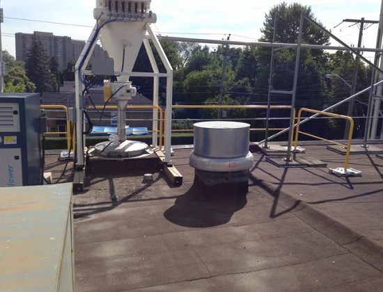 RoofGuard XPress installation in Weston Ontario