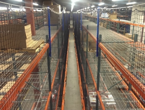 RackGuard Netting for pallet racks | Safety netting