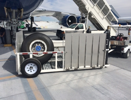 Wheel and Brake Service Cart | Aircraft Maintenance