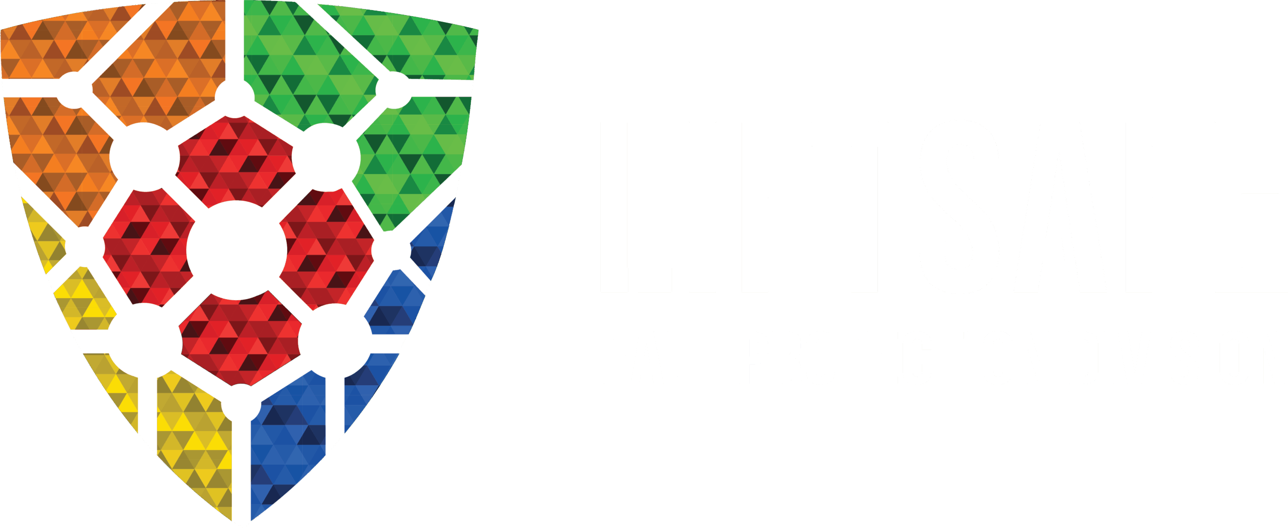 Fall Protection DIV Logo shield vector white