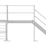Crossover Bridges and Stairs 03