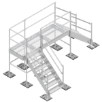 Crossover Bridges and Stairs 04