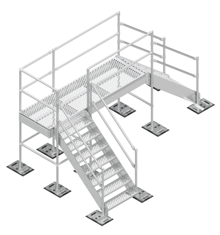Crossover Bridges and Stairs 04
