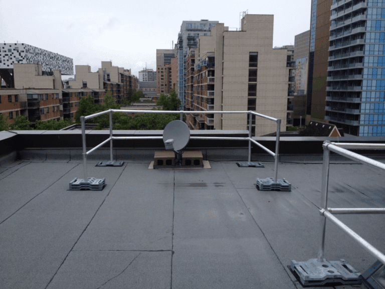 Gargoyle Rooftop Guardrail 9-foot kit Edited