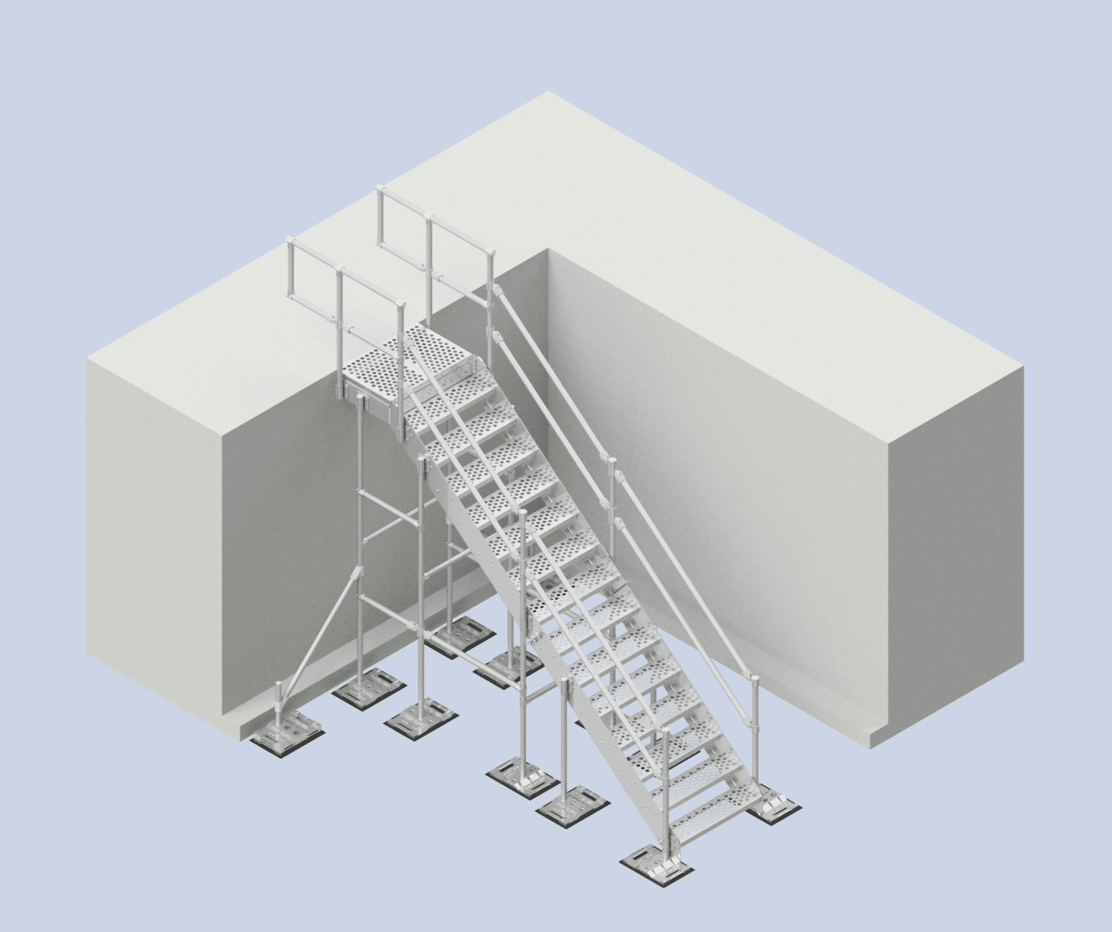 Stairs RoofStair Series 01