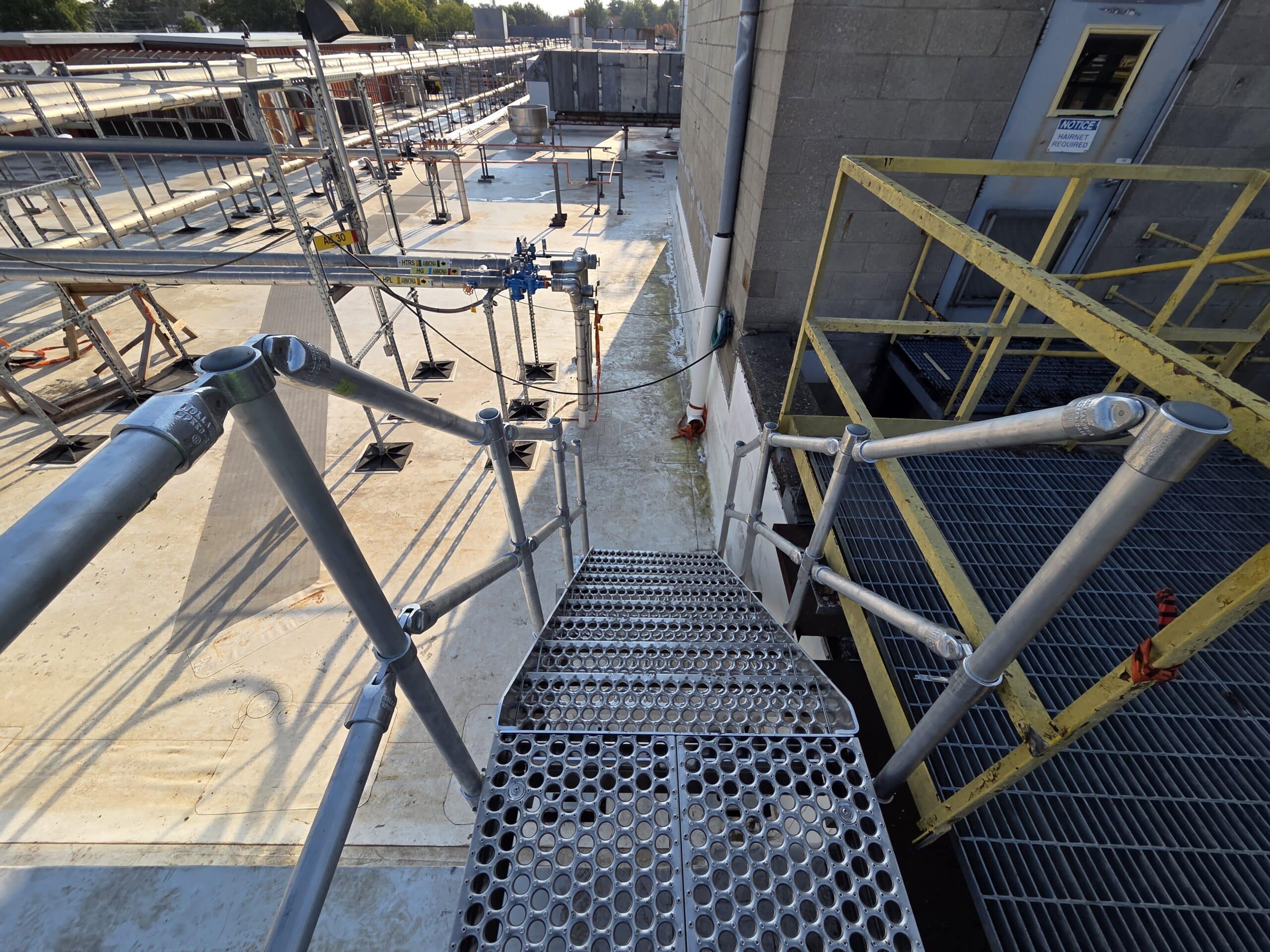 Pick Module Fall Protection Modular Crossover Stair Systems | Fall Protection