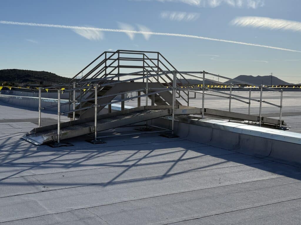 Rooftop Access Ramps Fall Protection Rooftop Access Ramps Fall Protection