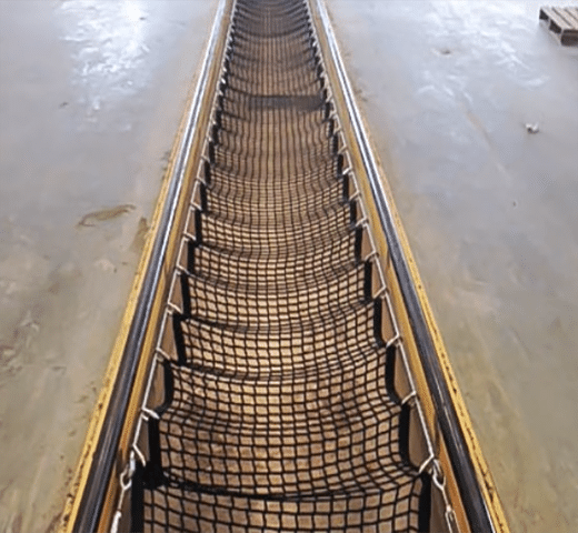 Oil Pit Netting Installation