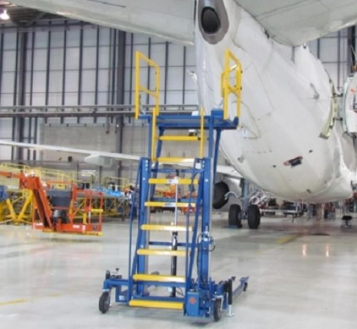 Aviation Platform Stand built for 737 and 767 Aircraft in YYZ