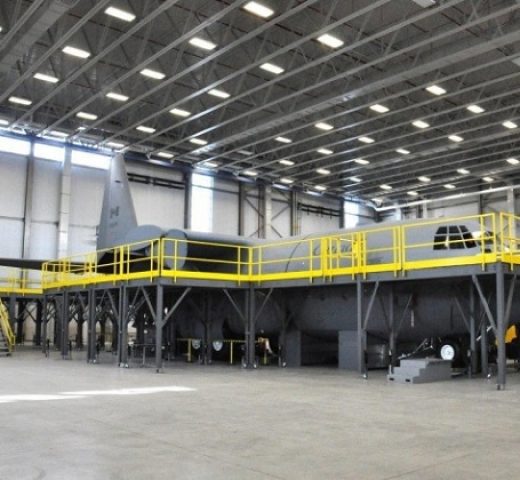Full Wraparound Platform for C130 Trainer Aircraft