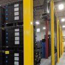 Industrial barrier netting for storage
