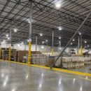 Industrial barrier netting for warehouse storage